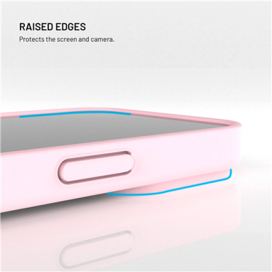 Fixed Story | Back cover | Xiaomi | 17 | Rubberized | Pink