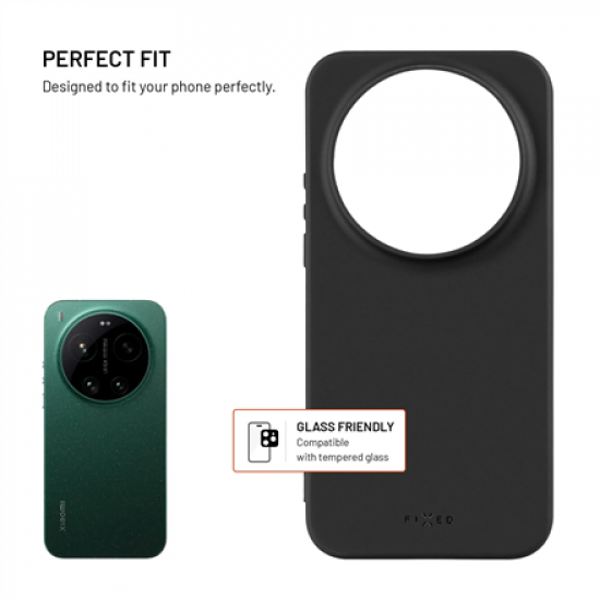 Fixed Story | Back cover | Xiaomi | 17 Ultra | Rubberized | Black