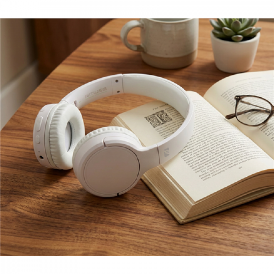 Muse | Stereo Headphones | M-272 BTW | Wireless/Wired | On-Ear | Noise canceling | White