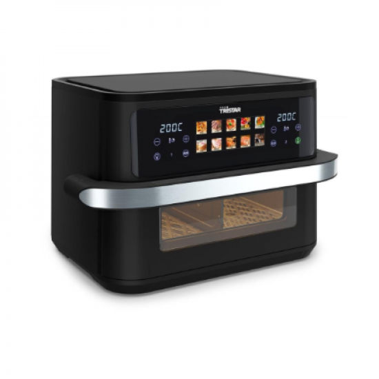 Tristar Dualzone Flex Airfryer | FR-9078 | Power 2800 W | Capacity 10 L | Hot air technology | Black