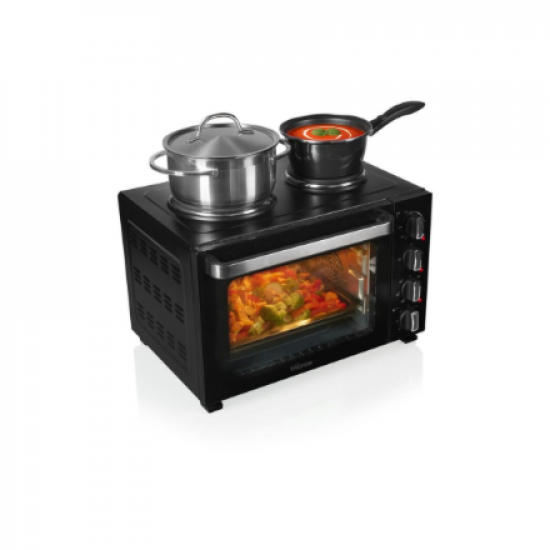 Tristar Convection Oven with 2 Hot Plates | OV-3670 | 35 L | 3200 W | Black