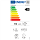 LG RHX5009TKB Dryer Machine with Heat pump, B, Front loading, 9 kg, LED, Depth 66 cm, Wi-Fi, White
