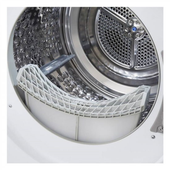 LG RHX5009TKB Dryer Machine with Heat pump, B, Front loading, 9 kg, LED, Depth 66 cm, Wi-Fi, White