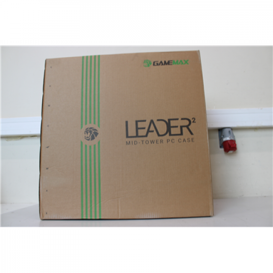 SALE OUT. Gamemax | Case | LEADER 2 BK | E-ATX | SALE OUT. Gamemax DAMAGED PACKAGING
