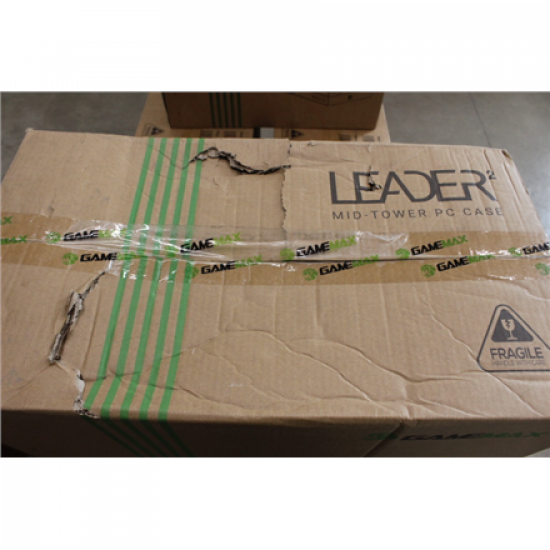 SALE OUT. Gamemax | Case | LEADER 2 BK | E-ATX | SALE OUT. Gamemax DAMAGED PACKAGING