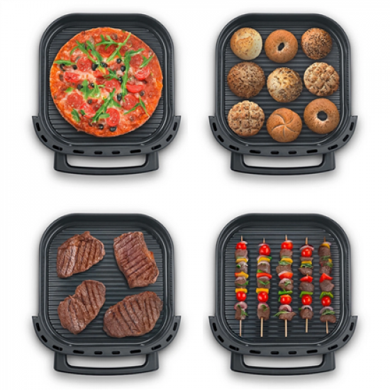 Caso Air Fryer | AirFry & PizzaChef | Power 2850 W | Capacity 6 L | Black