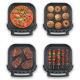 Caso Air Fryer | AirFry & PizzaChef | Power 2850 W | Capacity 6 L | Black