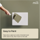 Mill COLOR250 Color Panel Heater, Paintable, 250 W, White