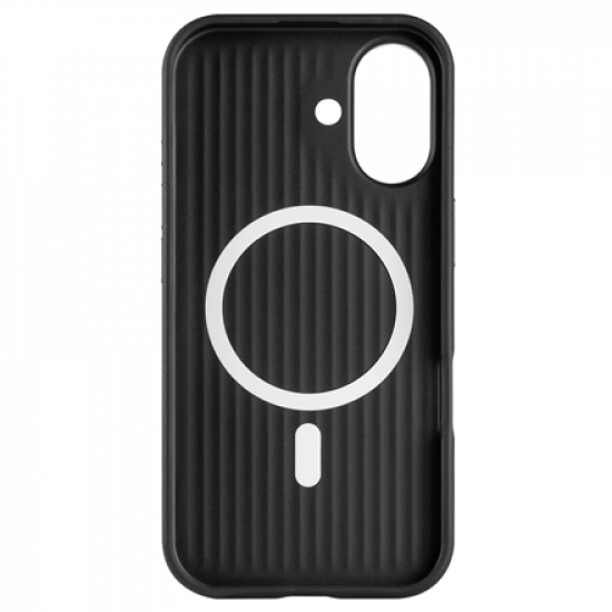 Fixed MagLeather | Back cover | Apple | iPhone 17 | Leather | Black