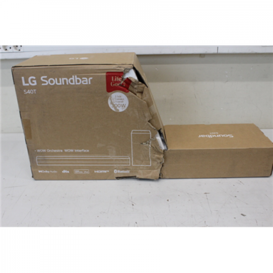 SALE OUT. LG Soundbar S40T  for TV 2.1 ch. with Bluetooth | LG Soundbar 2.1 Channel Sound System | S40T | 27 
