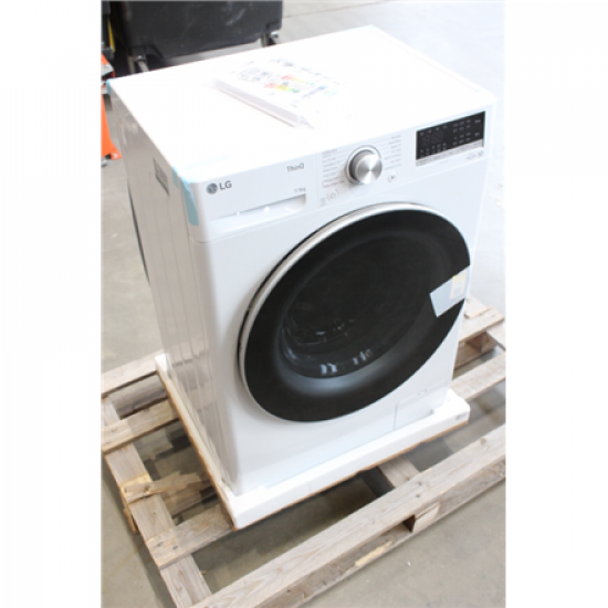 SALE OUT. LG F2DV5S7S1E Washing machine with dryer, D, Front loading, Washing capacity 7 kg, Drying capacity 5 kg, Depth 46 cm, 1200 RPM, Wh | SALE OUT. LG DAMAGED PACKAGING