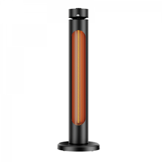 Mill CBOC20FLOOR Oscilliating Infrared Outdoor Heater, 2000 W, Black | Mill