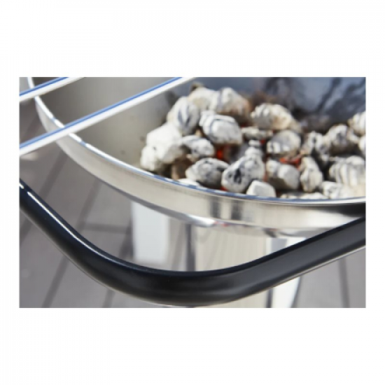 Barbecook Charcoal Barbecue Loewy 50 SST, 51.5 x 56 x 99 cm | BC-CHA-1005 | Silver