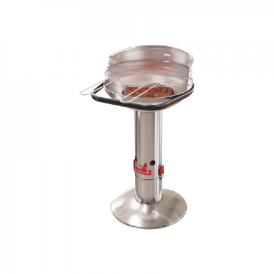 Barbecook Charcoal Barbecue Loewy 50 SST, 51.5 x 56 x 99 cm | BC-CHA-1005 | Silver