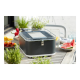 Barbecook Charcoal Table Grill Carlo, 44 x 33 x 21 cm | BC-CHA-1015 | Urban Grey