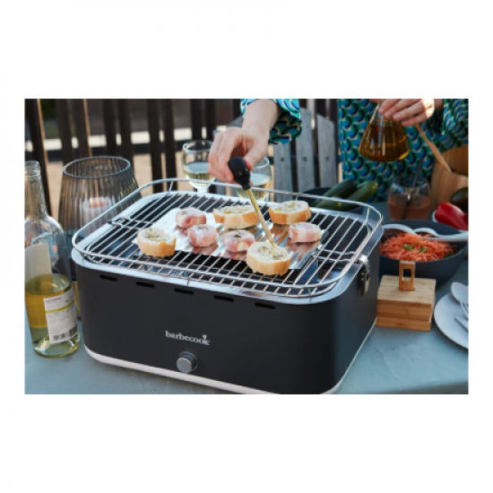 Barbecook Charcoal Table Grill Carlo, 44 x 33 x 21 cm | BC-CHA-1015 | Urban Grey