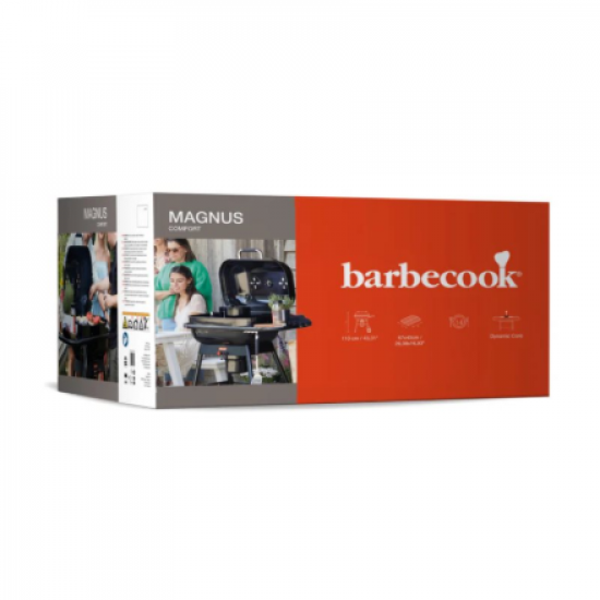 Barbecook Charcoal Barbecue Magnus Comfort, 85 x 64 x 110 cm | BC-CHA-1068 | Black