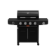 Barbecook Gas Barbecue Siesta 412 Graphite, 132 x 56 x 118 cm | BC-GAS-2073