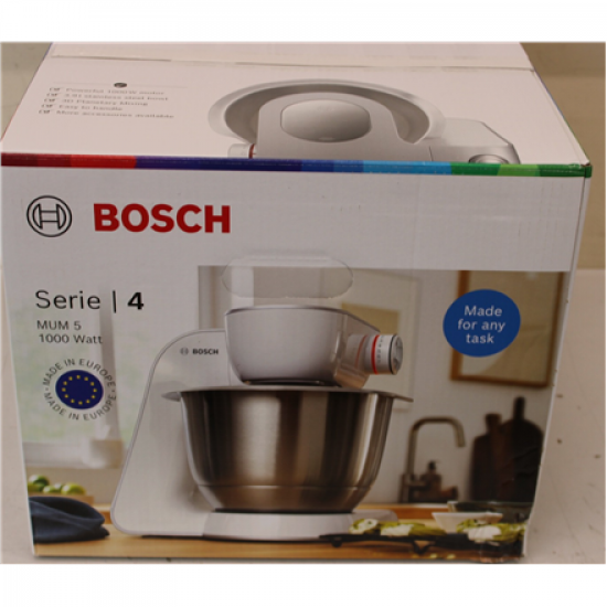 SALE OUT. Bosch Kitchen Machine | MUM58200 | 1000 W | Number of speeds 7 | Bowl capacity 3.9 L | White | DAMAGED PACKAGING
