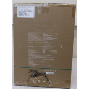 SALE OUT. Deepcool CG330 3F MINI TOWER CASE, White | Deepcool Case | CG330 3F WH | White | Micro ATX | DAMAGED PACKAGING