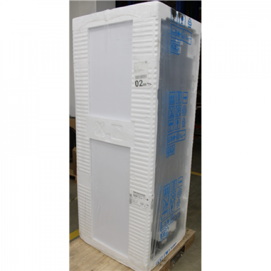 SALE OUT. BEKO Refrigerator | B3RCNA344HW1 | Energy efficiency class E | Free standing | Combi | Height 179.6 cm | No Frost system | Fridge net capacity 209 L | Freezer net capacity 92 L | Display | 37 dB | White | DAMAGED PACKAGING