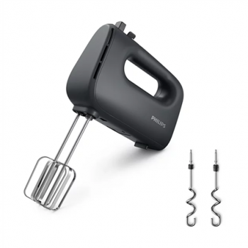 Philips Hand mixer | HR3739/00 5000 Series | Hand Mixer | 400 W | Number of speeds 5 | Turbo mode | Black