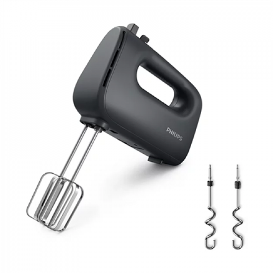 Philips Hand mixer | HR3739/00 5000 Series | Hand Mixer | 400 W | Number of speeds 5 | Turbo mode | Black