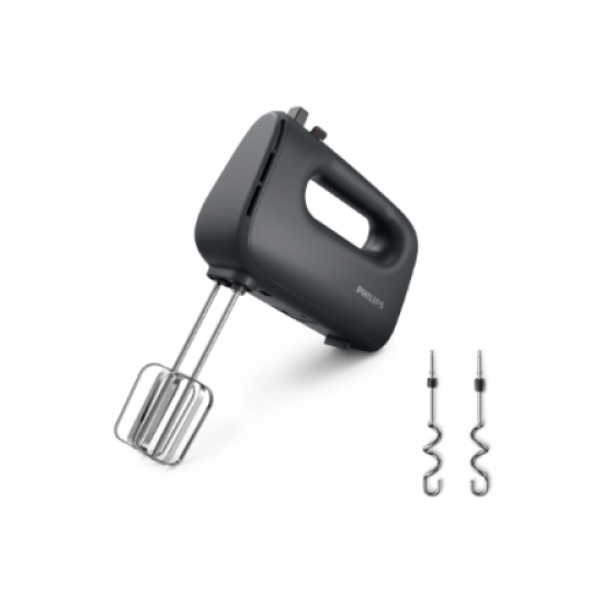 Philips Hand mixer | HR3739/00 5000 Series | Hand Mixer | 400 W | Number of speeds 5 | Turbo mode | Black