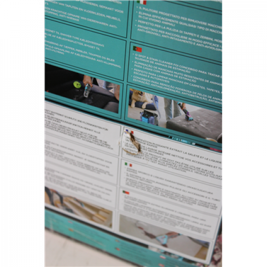 SALE OUT. Shark StainStriker HairPro Deep cleaner PX250EUT | Shark USED, DIRTY, MISSING 1 UNIT LIQVID BOTTLE