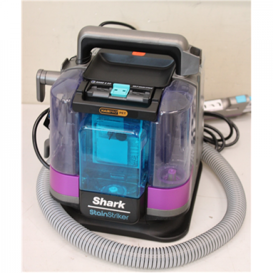 SALE OUT. Shark StainStriker HairPro Deep cleaner PX250EUT | Shark USED, DIRTY, MISSING 1 UNIT LIQVID BOTTLE