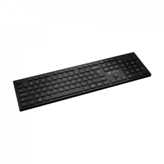 Natec Keyboard, Slim, US, Wiress, Black
