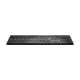 Natec Keyboard, Slim, US, Wiress, Black
