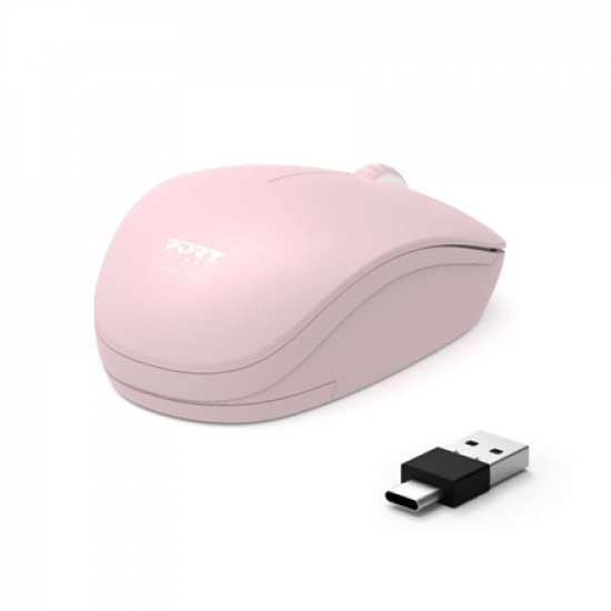 PORT CONNECT Mouse | Collection II | Wireless | 2.4 GHz | Pink