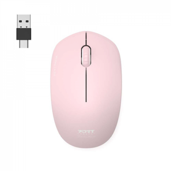 PORT CONNECT Mouse | Collection II | Wireless | 2.4 GHz | Pink