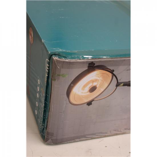 SALE OUT. SUNRED Heater | RSS16, Retro Bright Standing | Infrared | 2100 W | Black | DAMAGED PACKAGING | IP54