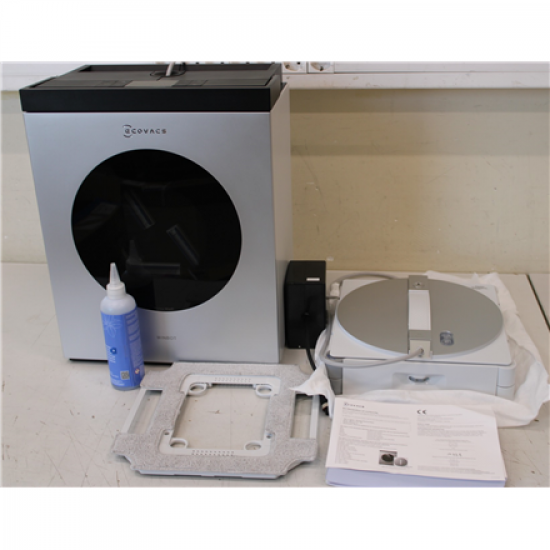 SALE OUT. Ecovacs Window Cleaning Robot | WINBOT W3 OMNI | Corded/Cordless | 8000 Pa | White/Silver | USED, DIRTY, SCRATCHED