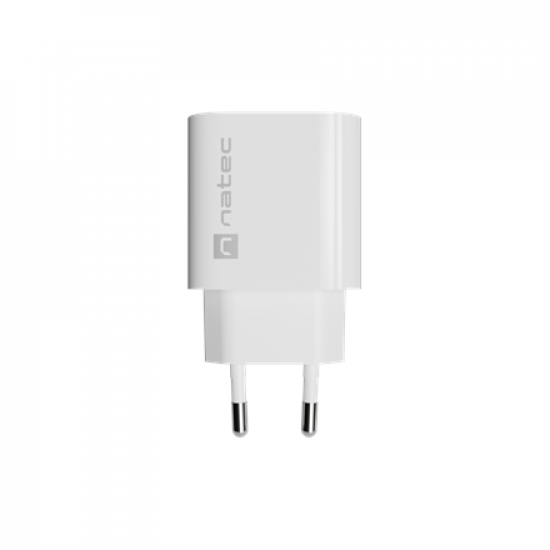 Natec Ribera USB Charger 1X USB-C 20W, White