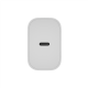 Natec Ribera USB Charger 1X USB-C 20W, White