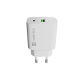 Natec Ribera USB Charger 1X USB-A + 1X USB-C 20W, White