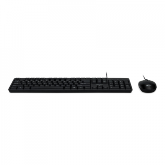 Acer Combo 100, Wired KB AKW900 + Wired mouse AMW920 Black US int. (Retail Pack)