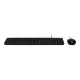 Acer Combo 100, Wired KB AKW900 + Wired mouse AMW920 Black US int. (Retail Pack)