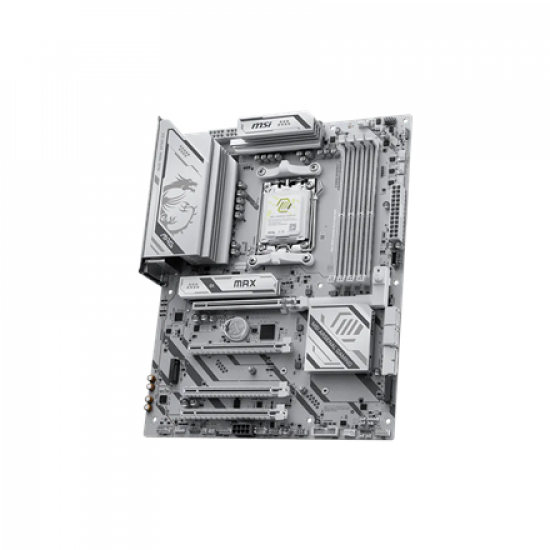 MSI MAG B850 GAMING PLUS MAX WIFI | Processor family AMD | Processor socket AM5 | DDR5 | Supported hard disk drive interfaces SATA, M.2 | Number of SATA connectors 4