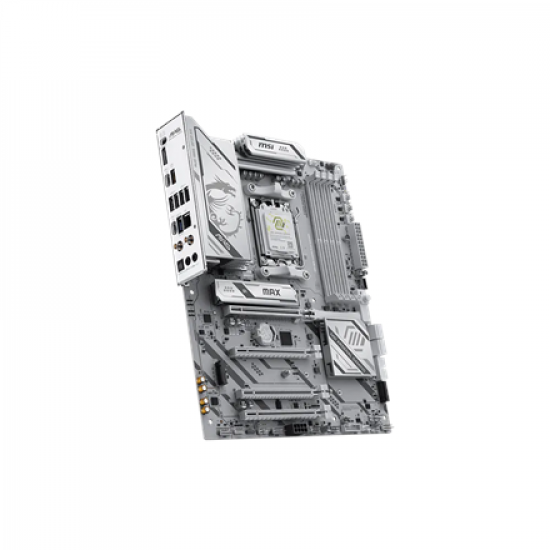 MSI MAG B850 GAMING PLUS MAX WIFI | Processor family AMD | Processor socket AM5 | DDR5 | Supported hard disk drive interfaces SATA, M.2 | Number of SATA connectors 4