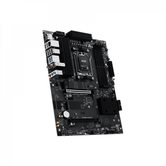 MSI PRO B850-S EVO WIFI | Processor family AMD | Processor socket AM5 | DDR5 | Supported hard disk drive interfaces SATA, M.2 | Number of SATA connectors 4