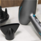 Cecotec Hair dryer | IoniCare 5300 Maxi Aura Black | 2200 W | Number of temperature settings 3 | Ionic function | Black/Grey | Diffuser nozzle