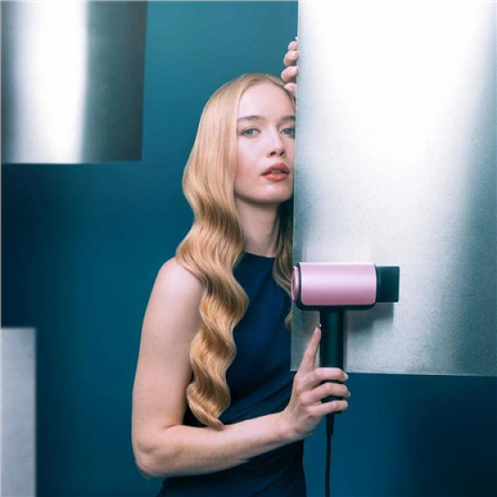 Cecotec Hair dryer | DryGlam Nano Plasma | 1600 W | Number of temperature settings 3 | Ionic function | Black/Rose Gold | Diffuser nozzle