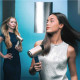 Cecotec Hair dryer | DryGlam Nano Plasma | 1600 W | Number of temperature settings 3 | Ionic function | Black/Rose Gold | Diffuser nozzle