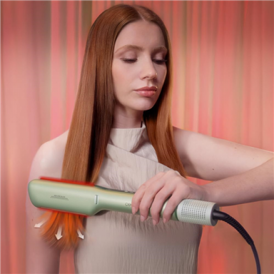 Cecotec Hair Straightener | Air Lisse Champagne | Ceramic heating system | Ionic function | Temperature (max) 230 °C | Temperature (min) 100 °C | Number of heating levels 3 | 1600 W | Champagne