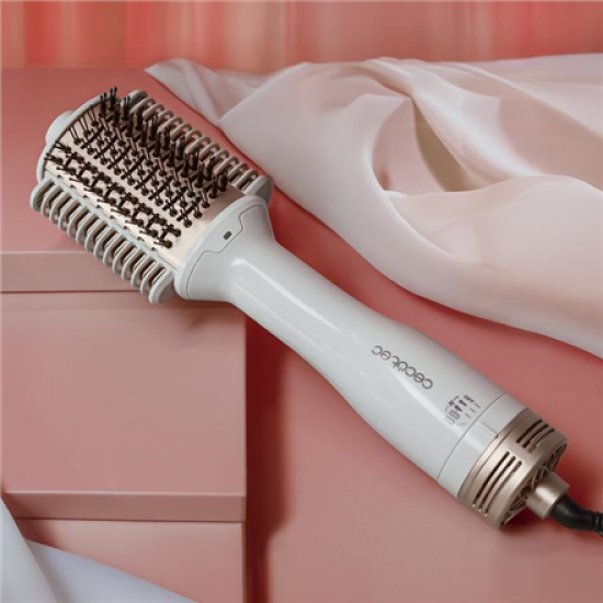Cecotec Air Brush with Heating Plates | Air DryBold | Ceramic heating system | Ion conditioning | 1200 W | Gold/White