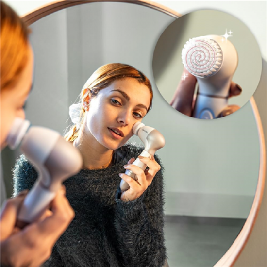 Cecotec Facial cleansing brush | FaceCare TotalClean | Facial brush | White